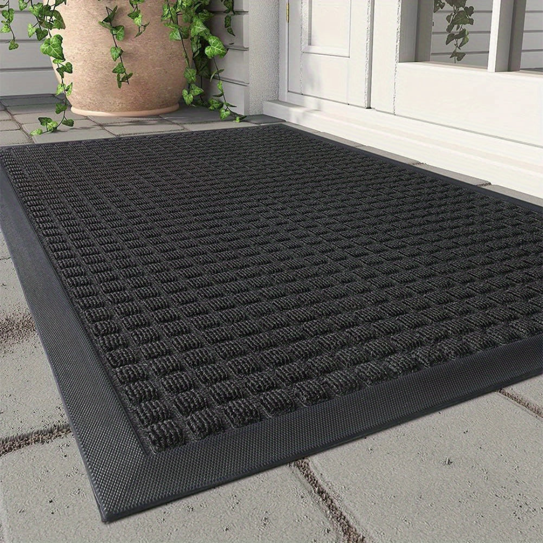 Elegant Entryway Mat | Non-Slip Door Mat for Indoor & Outdoor Use | Durable Design to Block Dirt and Moisture 0