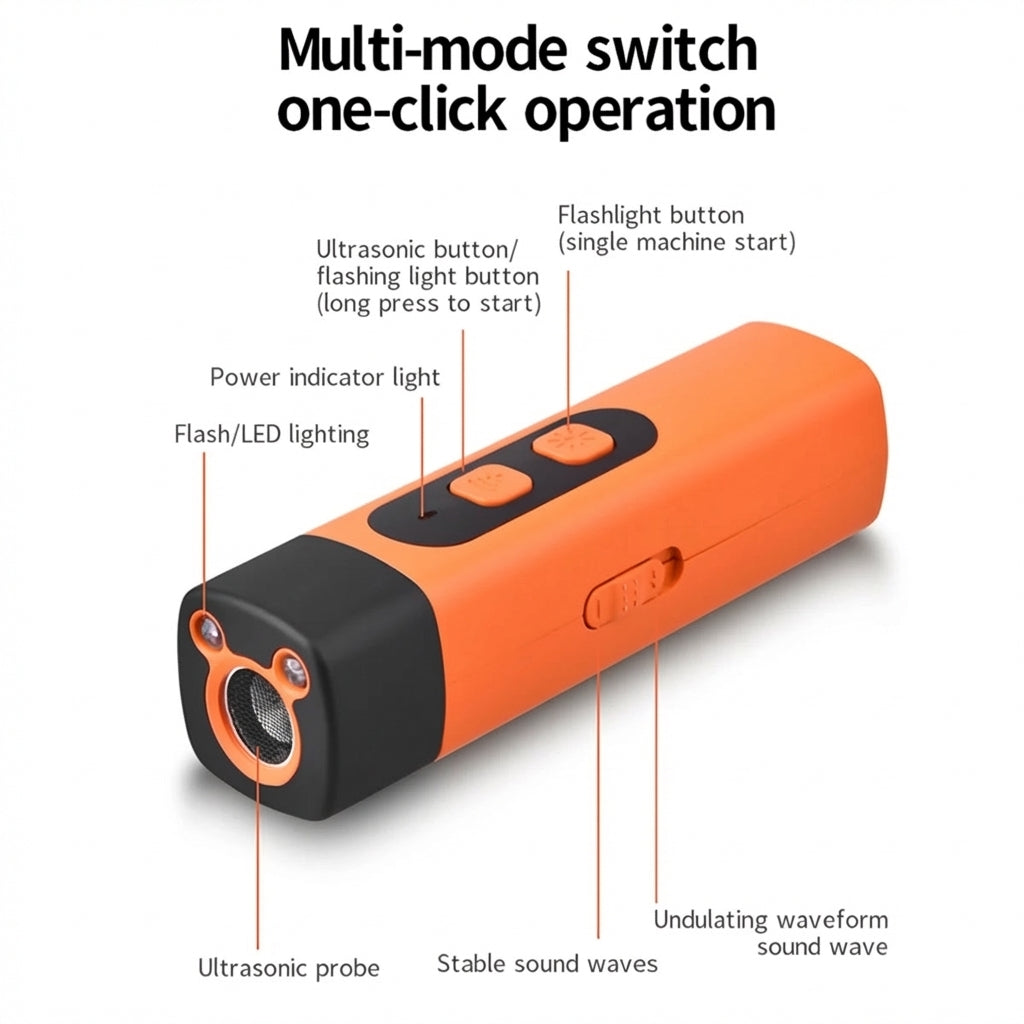 BarkControl | Ultrasonic Anti-Bark Device with USB-C Rechargeable Battery | Portable Solution for Stress-Free Walks 5
