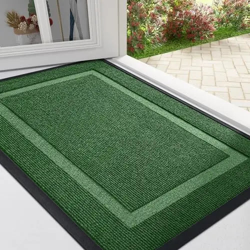 Heavy Rubber Door Mat | Non-Slip Outdoor Welcome Mat for Clean Entrances 1