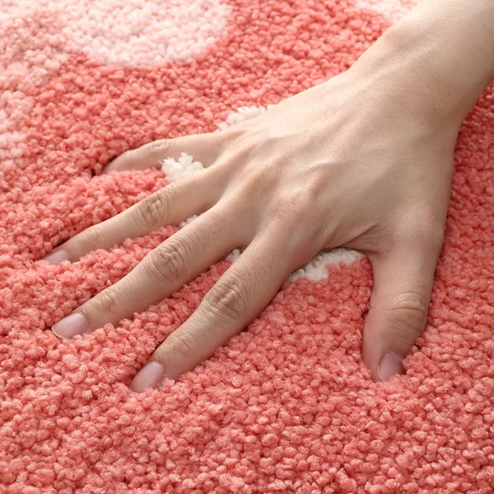 Nature Inspired | Non-Slip Bath Mat with Quick-Drying Microfiber Blend | Soft Comfort for Safe Steps 7