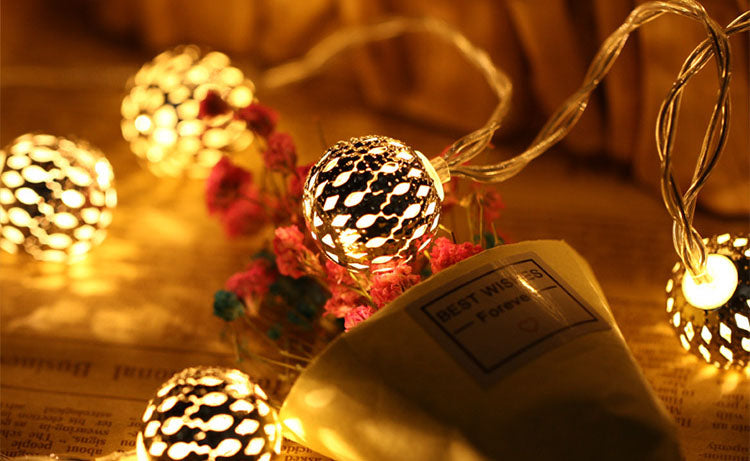 Garden Glow | Solar String Lights with Patterned Lanterns for Enchanting Outdoor Ambiance 5