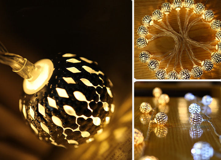 Garden Glow | Solar String Lights with Patterned Lanterns for Enchanting Outdoor Ambiance 6