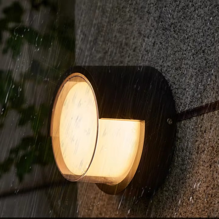 Modern Outdoor Wall Lamp | Solar Motion Sensor Light with Warm Glow | Weather-Resistant Design for Enhanced Safety 2