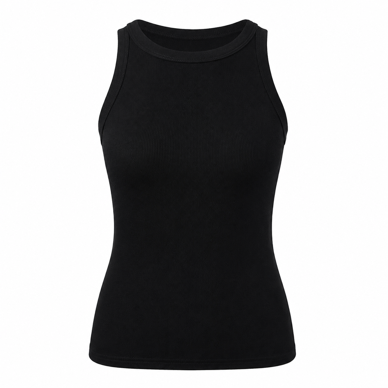 The Ribbed Tank – 2+1 FREE (Without Pads)