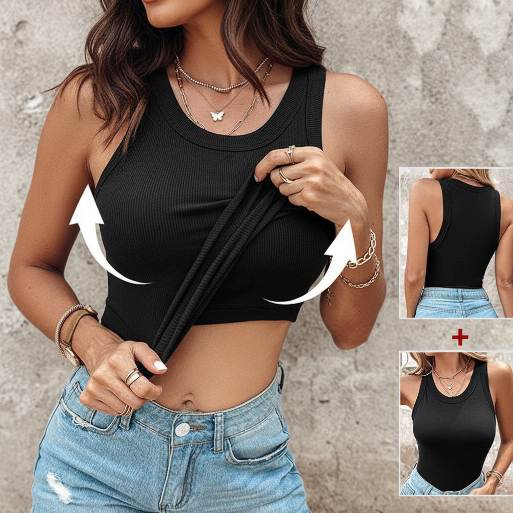 The Athletic Tank – Built-In Bra 2+1 FREE