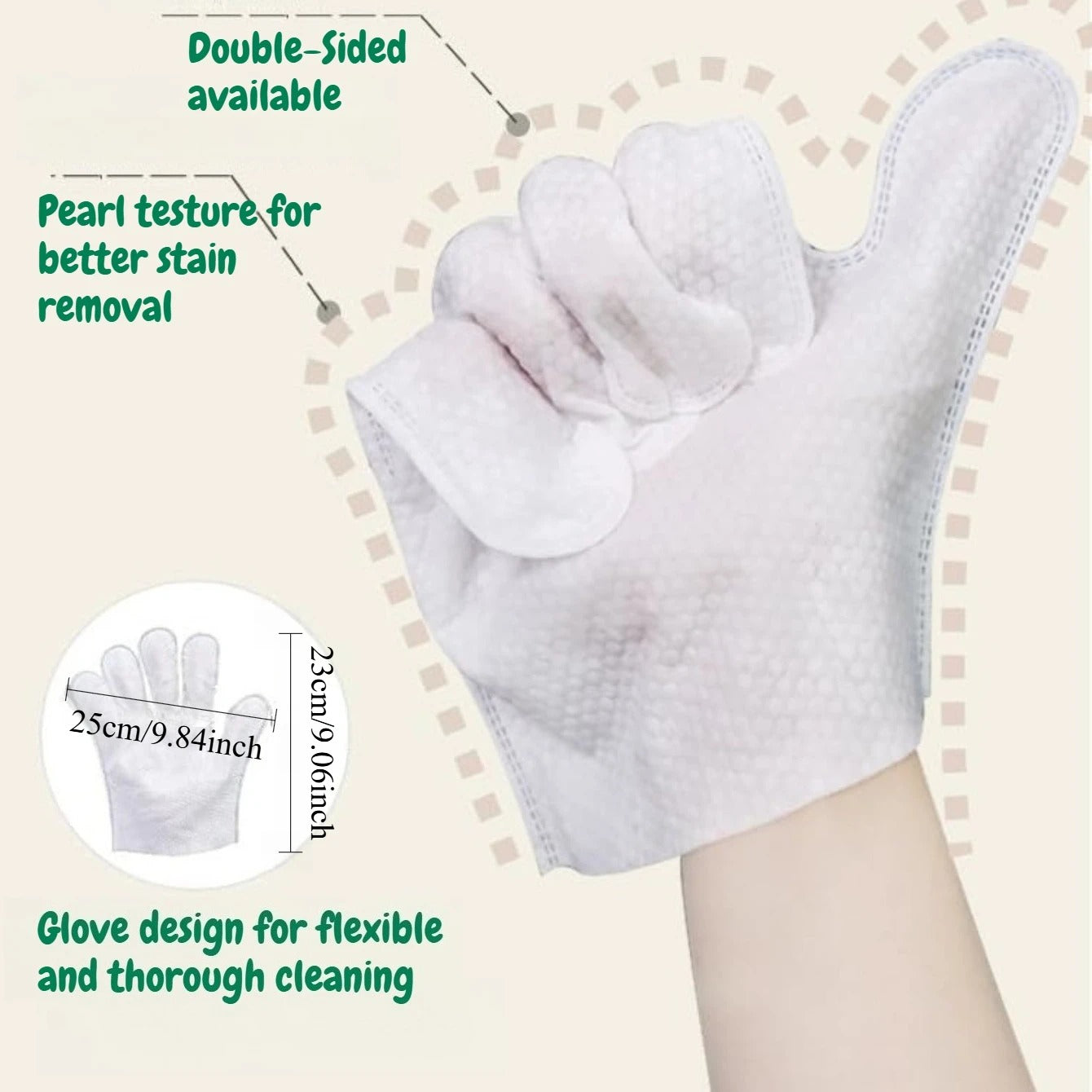 Pet Cleaning Wipes | Glove-Fit Design with Aloe & Jojoba Oil | Gentle Clean for Happy Pets 4