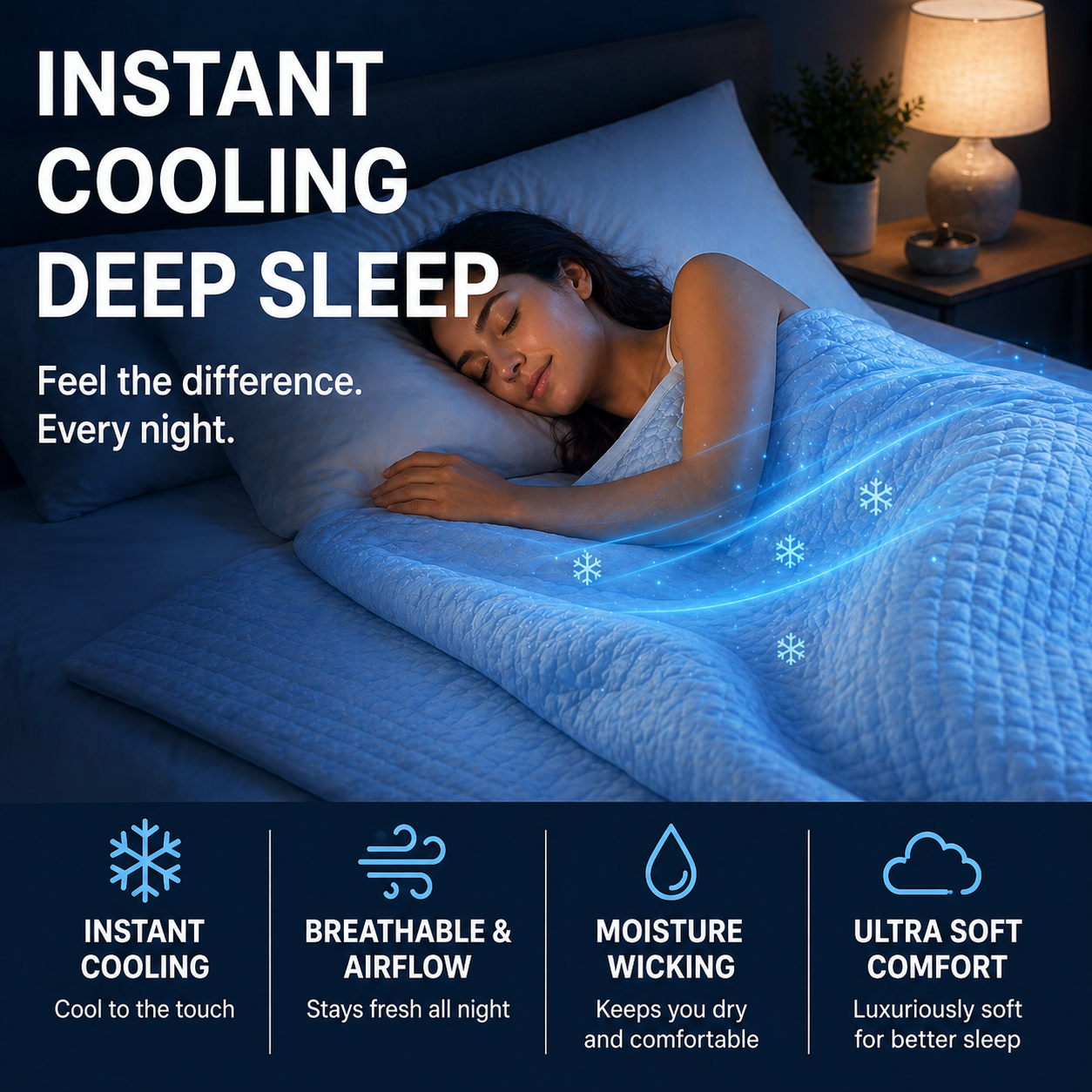 Ice Calming Cooling Blanket