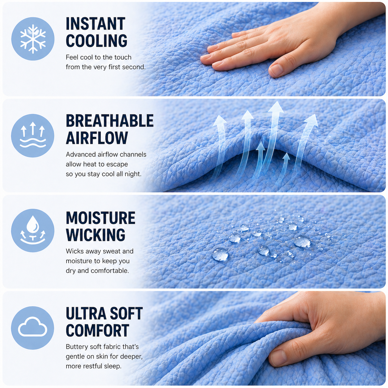 Ice Calming Cooling Blanket