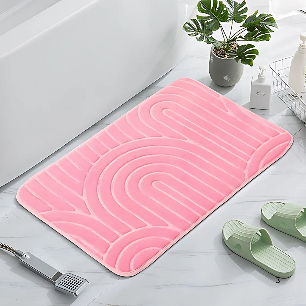 Luxurious Bath Mat | Non-Slip Microfiber with Cashmere-Soft Feel for Ultimate Comfort 2