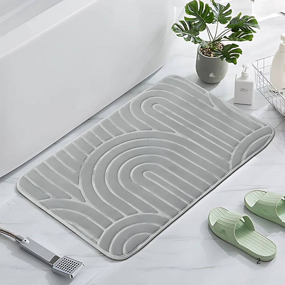 Luxurious Bath Mat | Non-Slip Microfiber with Cashmere-Soft Feel for Ultimate Comfort 4