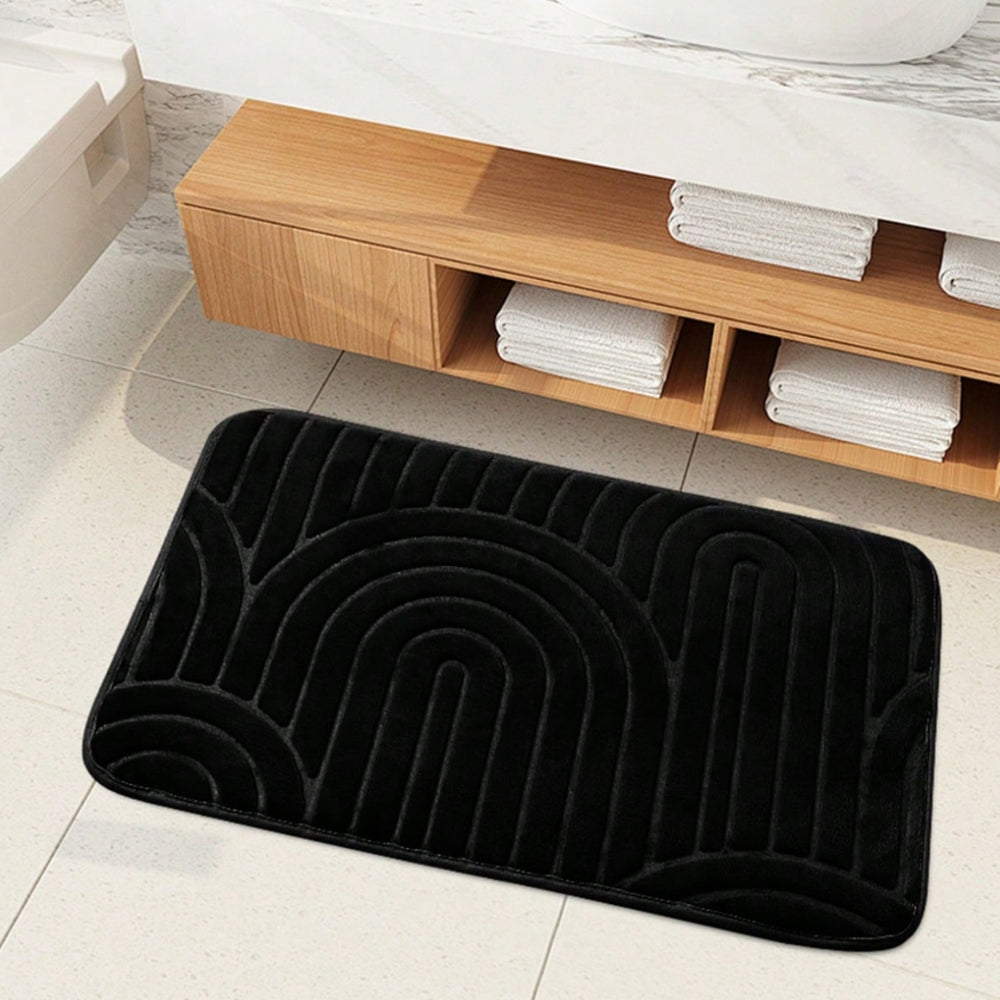 Luxurious Bath Mat | Non-Slip Microfiber with Cashmere-Soft Feel for Ultimate Comfort 7