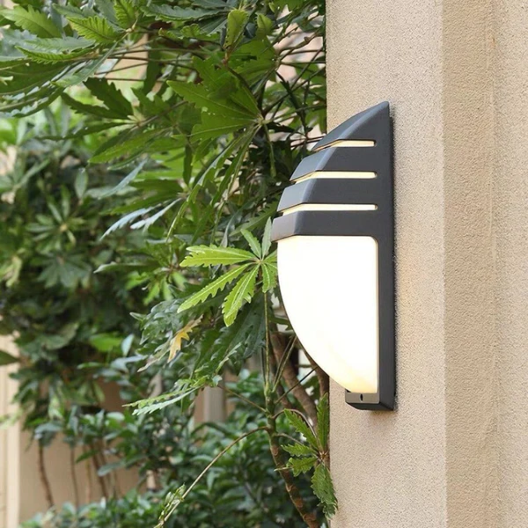 Elegant Outdoor Wall Lamp with Motion Sensor & Weatherproof Design | Stylish Exterior Wall Light for Enhanced Safety 4