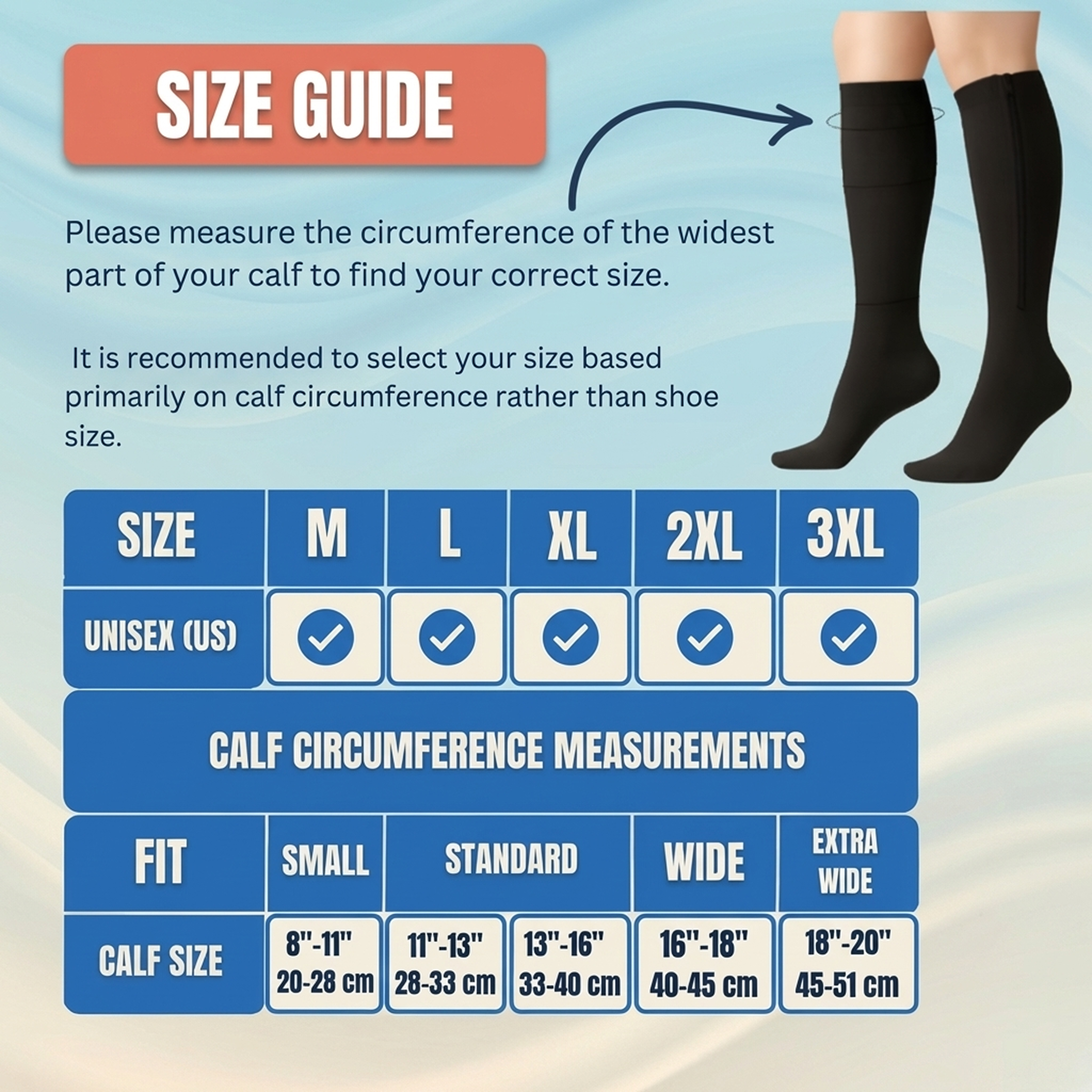 Zipper Maternity Compression Socks – Easy-On Relief for Pregnancy Swelling