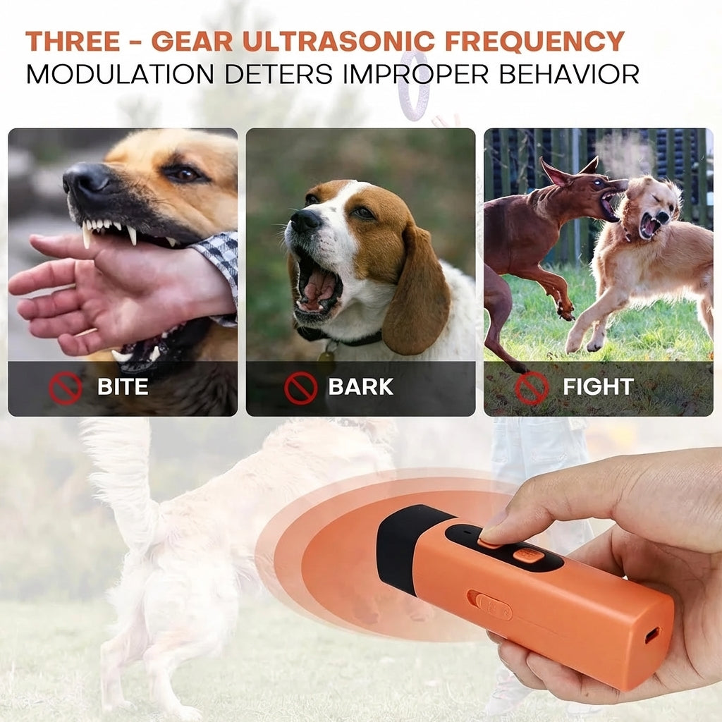 BarkControl | Ultrasonic Anti-Bark Device with USB-C Rechargeable Battery | Portable Solution for Stress-Free Walks 3