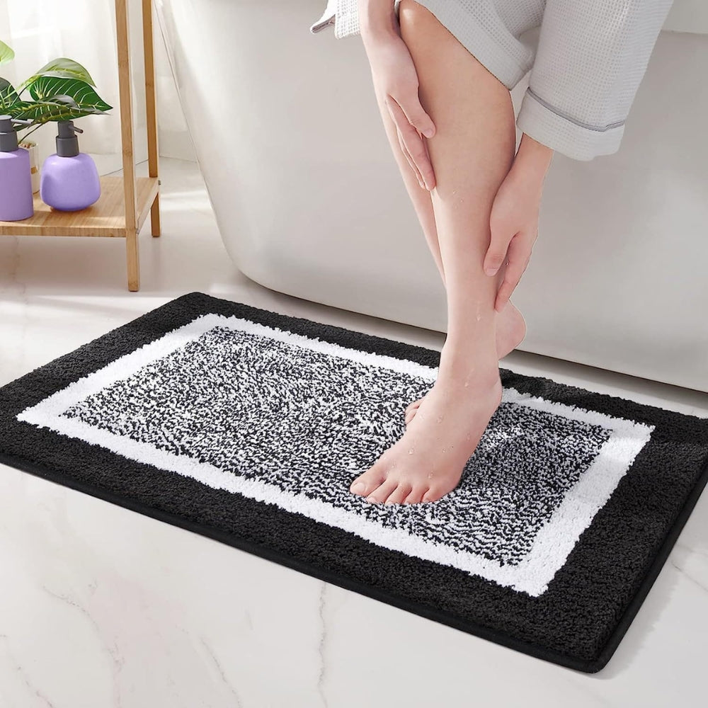 Stylish Bath Mat | Modern Anti-Slip Microfibre Mat for Safety and Comfort 10