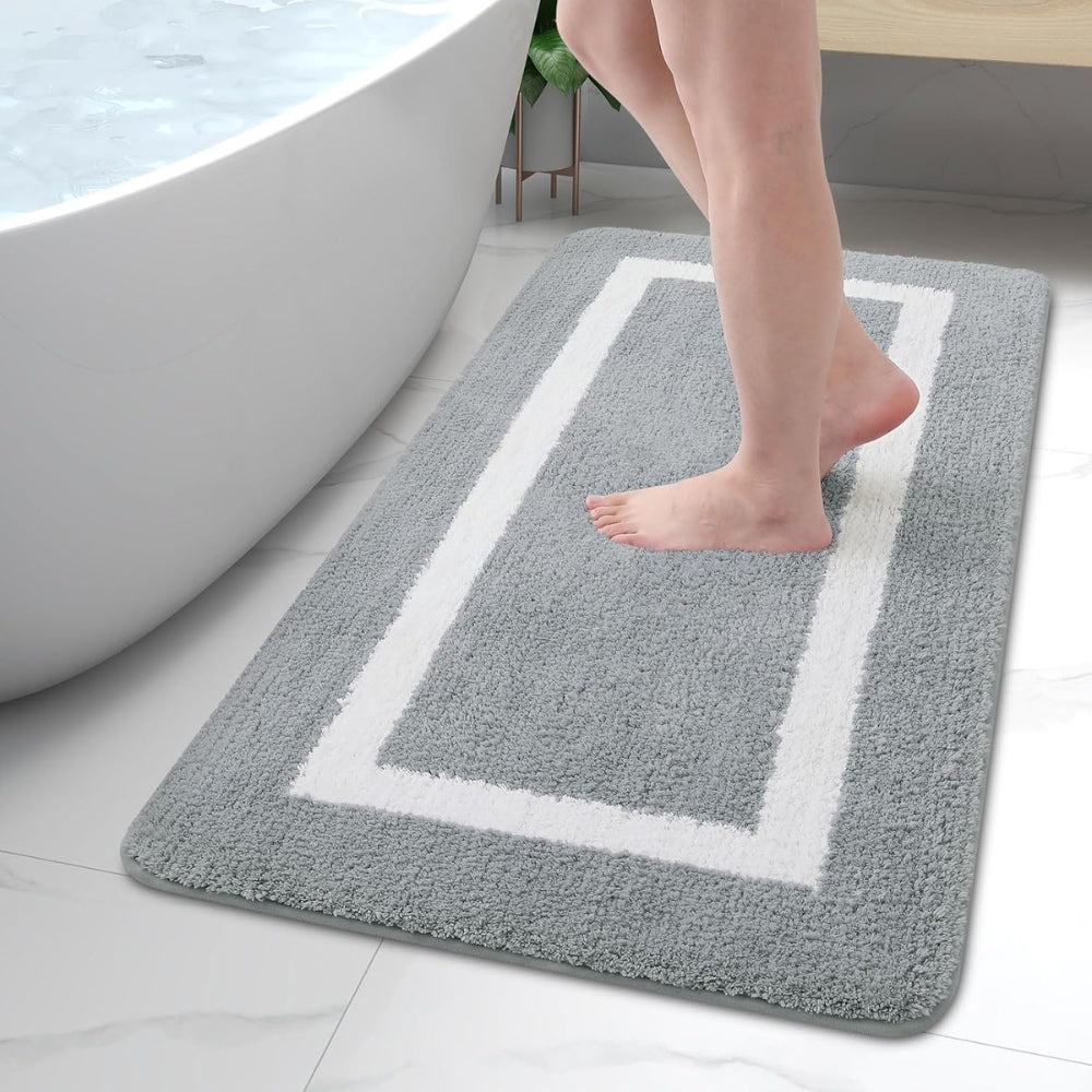 Stylish Bath Mat | Modern Anti-Slip Microfibre Mat for Safety and Comfort 5