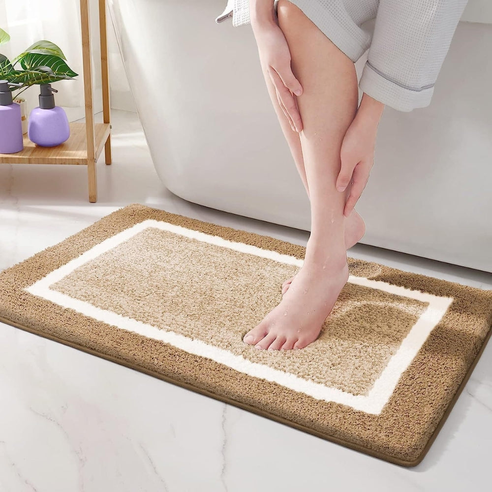 Stylish Bath Mat | Modern Anti-Slip Microfibre Mat for Safety and Comfort 7
