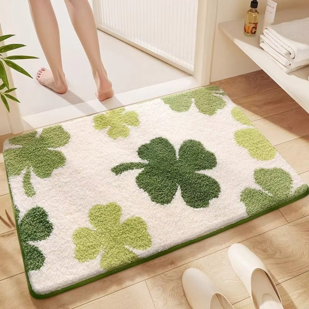 Nature Inspired | Non-Slip Bath Mat with Quick-Drying Microfiber Blend | Soft Comfort for Safe Steps 3