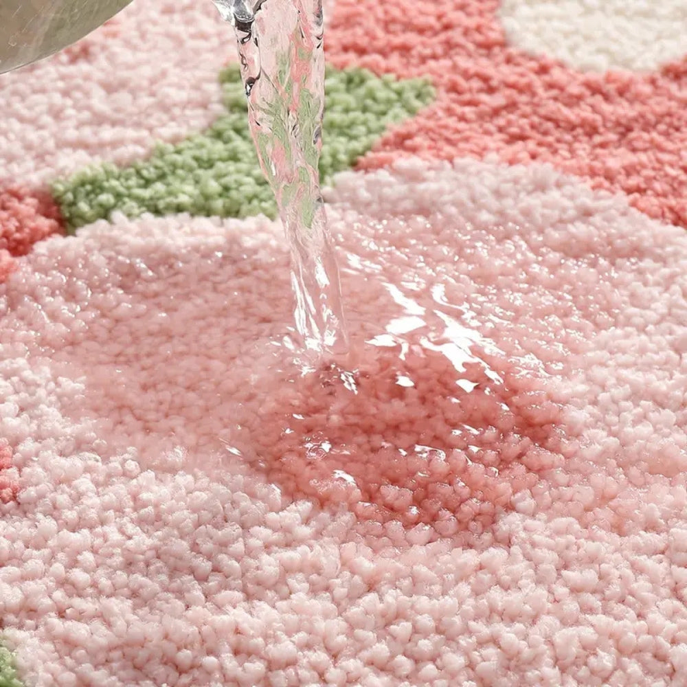 Nature Inspired | Non-Slip Bath Mat with Quick-Drying Microfiber Blend | Soft Comfort for Safe Steps 8