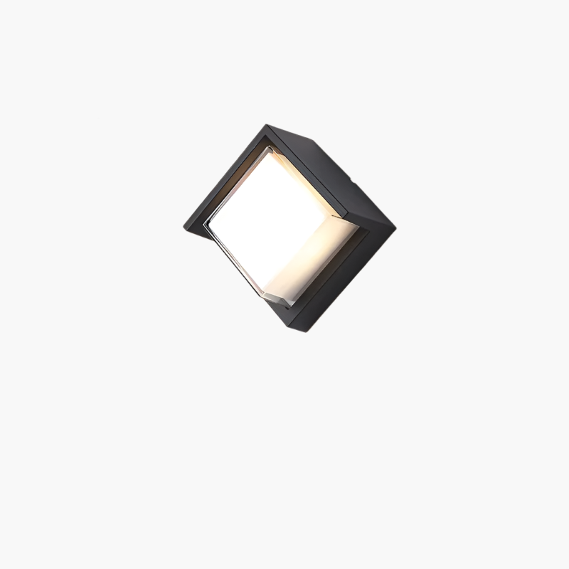 Modern Outdoor Wall Lamp | Solar Motion Sensor Light with Warm Glow | Weather-Resistant Design for Enhanced Safety 8