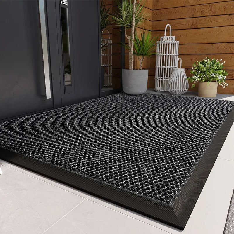 Versatile PVC Rubber Door Mat | Non-Slip & Waterproof Design for Indoor and Outdoor Use 8