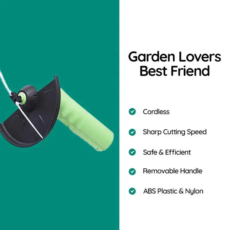 Wireless Mini Grass Trimmer for Precise and Easy Lawn Edge Maintenance 4